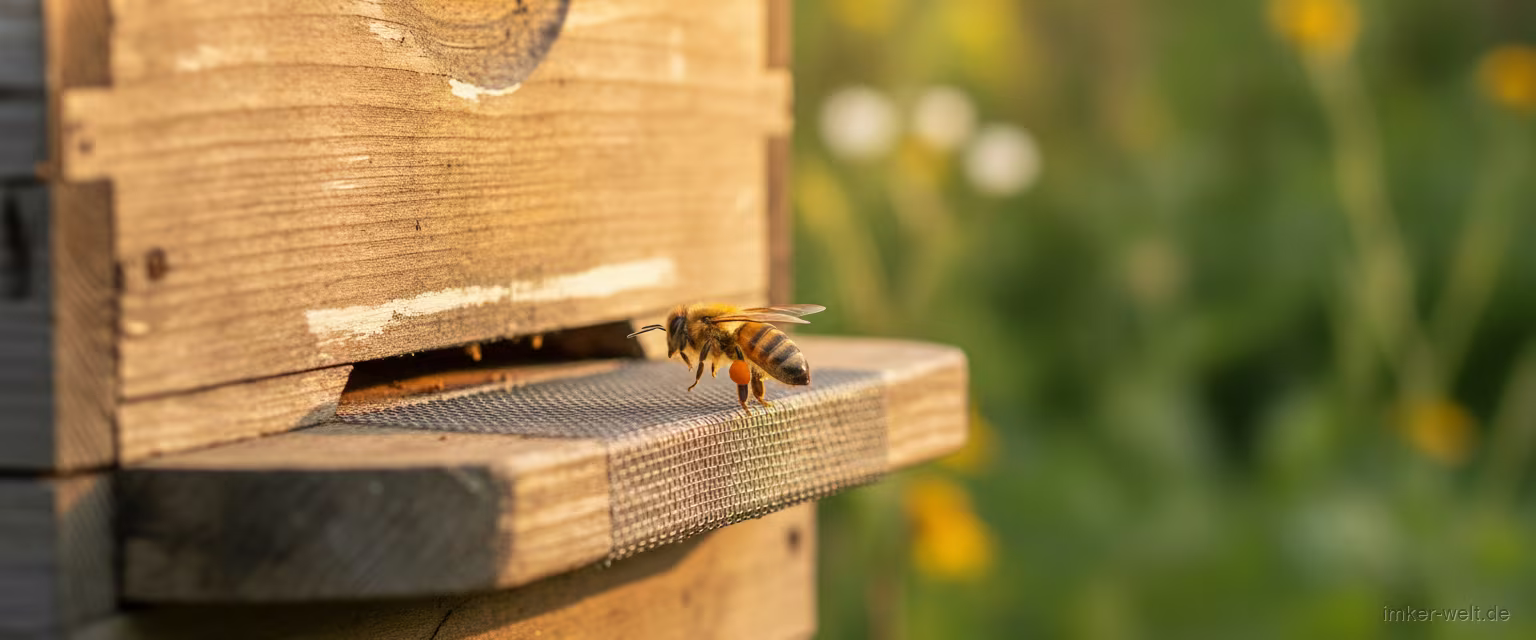 Blütenpollen-Gewinnung: So ernten Bienen & Imker
