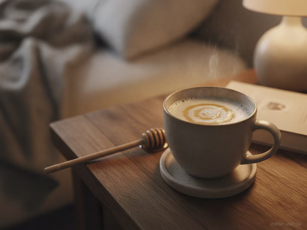 Milch mit Honig: das Rezept zum Einschlafen